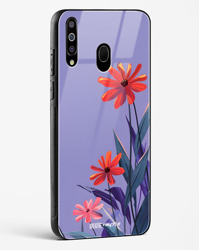 Lavender Bloom [BREATHE] Glass Case Phone Cover (Samsung)