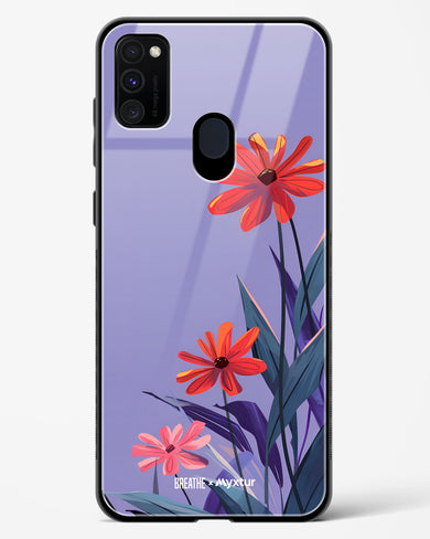 Lavender Bloom [BREATHE] Glass Case Phone Cover (Samsung)