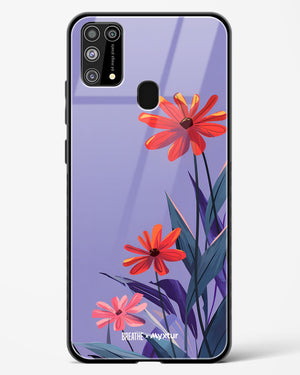 Lavender Bloom [BREATHE] Glass Case Phone Cover (Samsung)