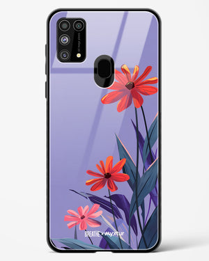 Lavender Bloom [BREATHE] Glass Case Phone Cover (Samsung)