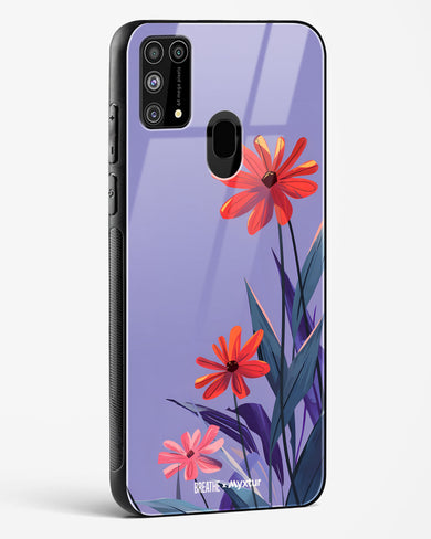 Lavender Bloom [BREATHE] Glass Case Phone Cover (Samsung)