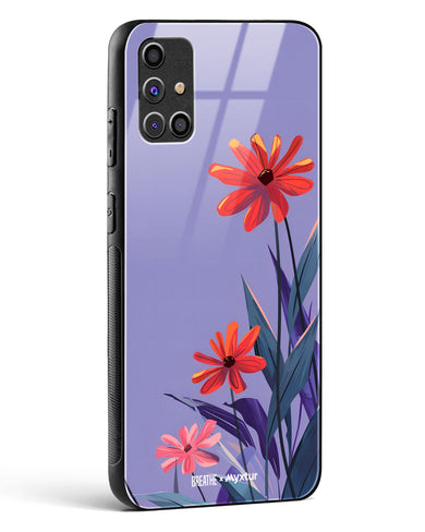 Lavender Bloom [BREATHE] Glass Case Phone Cover (Samsung)