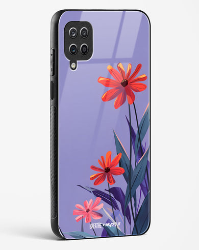 Lavender Bloom [BREATHE] Glass Case Phone Cover (Samsung)