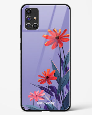 Lavender Bloom [BREATHE] Glass Case Phone Cover (Samsung)