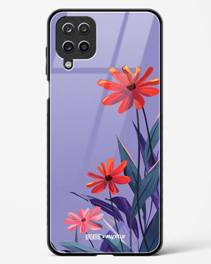 Lavender Bloom [BREATHE] Glass Case Phone Cover (Samsung)