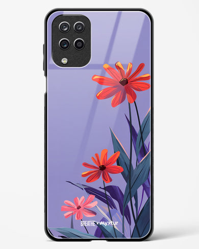 Lavender Bloom [BREATHE] Glass Case Phone Cover (Samsung)