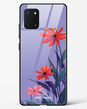 Lavender Bloom [BREATHE] Glass Case Phone Cover (Samsung)