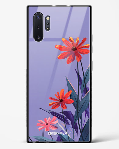 Lavender Bloom [BREATHE] Glass Case Phone Cover (Samsung)