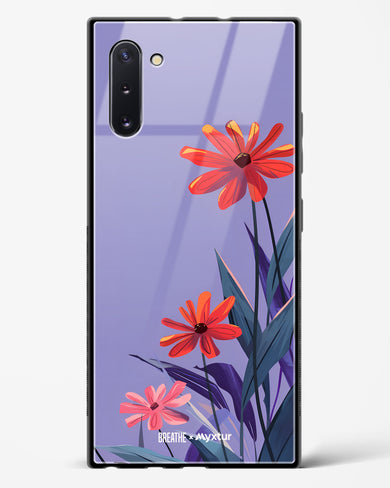 Lavender Bloom [BREATHE] Glass Case Phone Cover (Samsung)