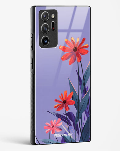 Lavender Bloom [BREATHE] Glass Case Phone Cover (Samsung)