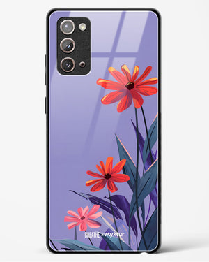 Lavender Bloom [BREATHE] Glass Case Phone Cover (Samsung)