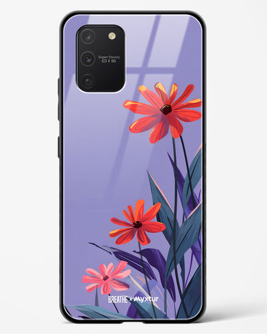 Lavender Bloom [BREATHE] Glass Case Phone Cover (Samsung)