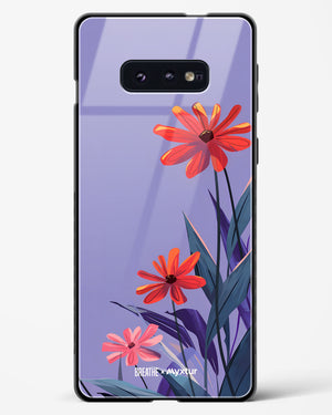 Lavender Bloom [BREATHE] Glass Case Phone Cover (Samsung)