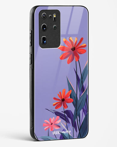 Lavender Bloom [BREATHE] Glass Case Phone Cover (Samsung)