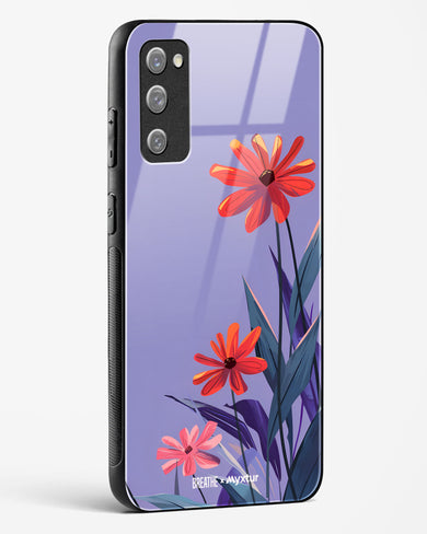 Lavender Bloom [BREATHE] Glass Case Phone Cover (Samsung)