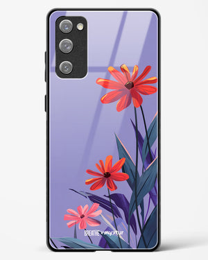 Lavender Bloom [BREATHE] Glass Case Phone Cover (Samsung)