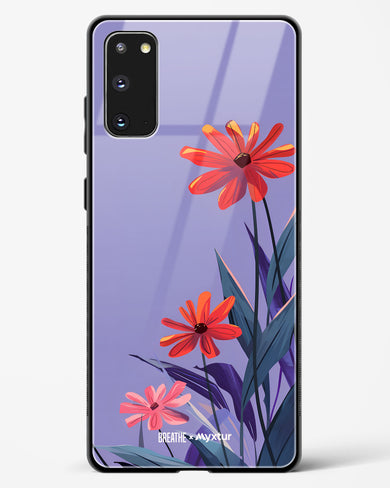 Lavender Bloom [BREATHE] Glass Case Phone Cover (Samsung)