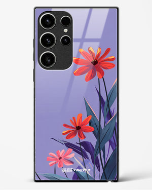 Lavender Bloom [BREATHE] Glass Case Phone Cover (Samsung)