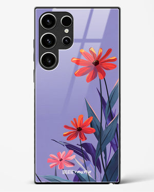 Lavender Bloom [BREATHE] Glass Case Phone Cover (Samsung)