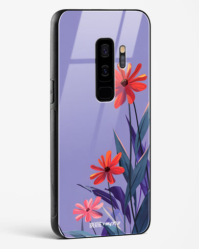 Lavender Bloom [BREATHE] Glass Case Phone Cover (Samsung)