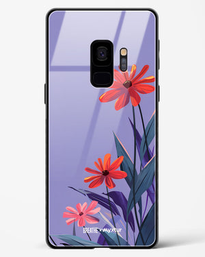 Lavender Bloom [BREATHE] Glass Case Phone Cover (Samsung)