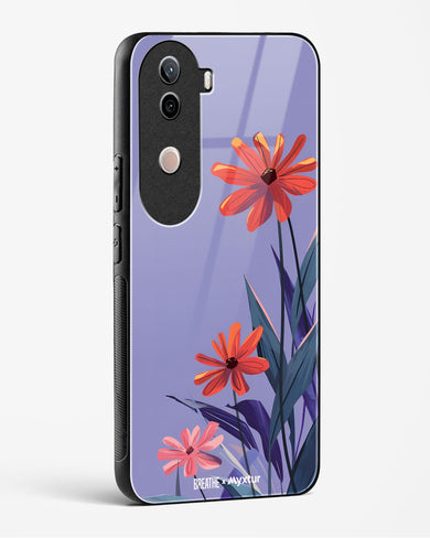 Lavender Bloom [BREATHE] Glass Case Phone Cover (Vivo)