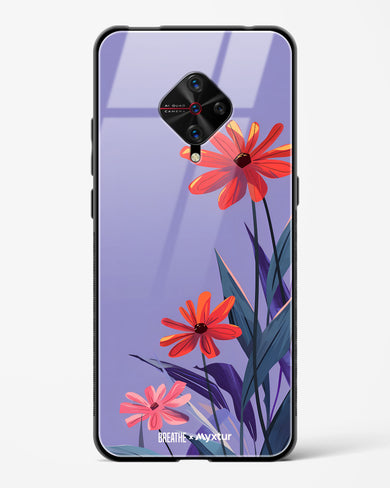 Lavender Bloom [BREATHE] Glass Case Phone Cover (Vivo)