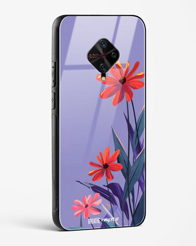 Lavender Bloom [BREATHE] Glass Case Phone Cover (Vivo)