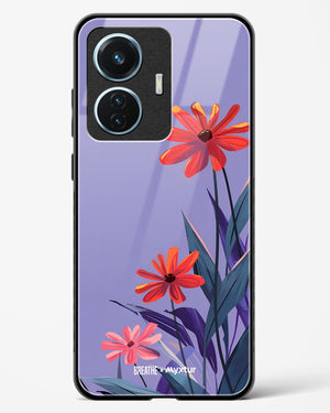 Lavender Bloom [BREATHE] Glass Case Phone Cover (Vivo)