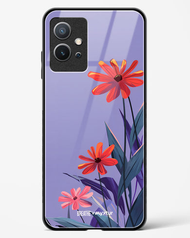 Lavender Bloom [BREATHE] Glass Case Phone Cover (Vivo)