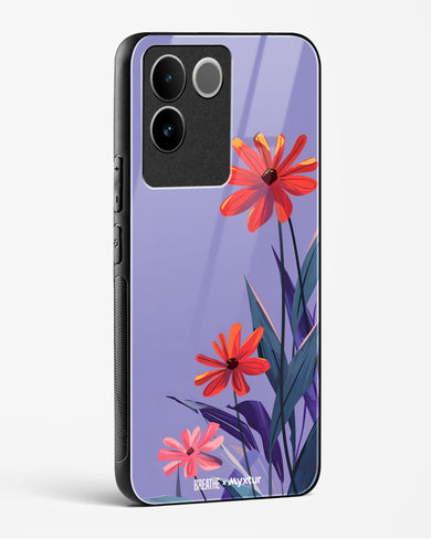 Lavender Bloom [BREATHE] Glass Case Phone Cover (Vivo)