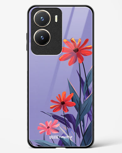 Lavender Bloom [BREATHE] Glass Case Phone Cover (Vivo)