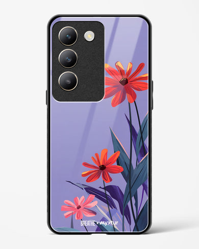 Lavender Bloom [BREATHE] Glass Case Phone Cover (Vivo)