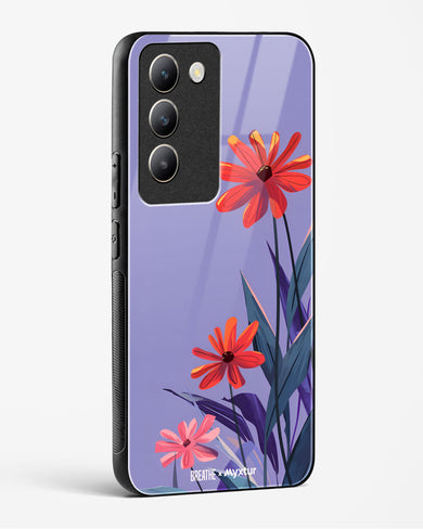 Lavender Bloom [BREATHE] Glass Case Phone Cover (Vivo)