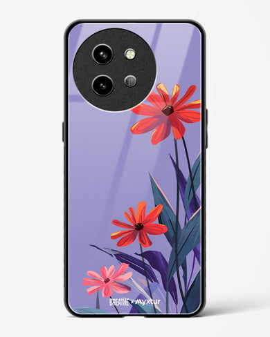 Lavender Bloom [BREATHE] Glass Case Phone Cover (Vivo)
