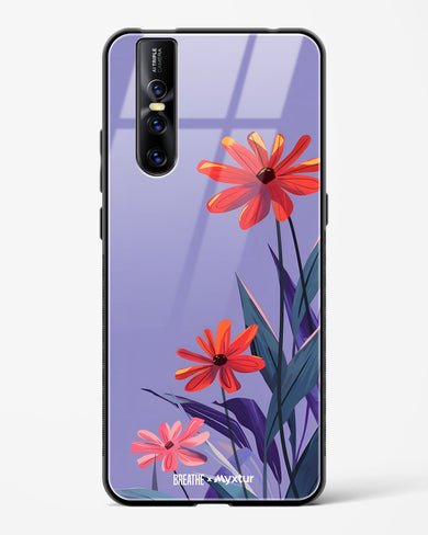 Lavender Bloom [BREATHE] Glass Case Phone Cover (Vivo)