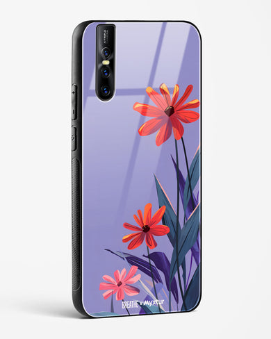 Lavender Bloom [BREATHE] Glass Case Phone Cover (Vivo)