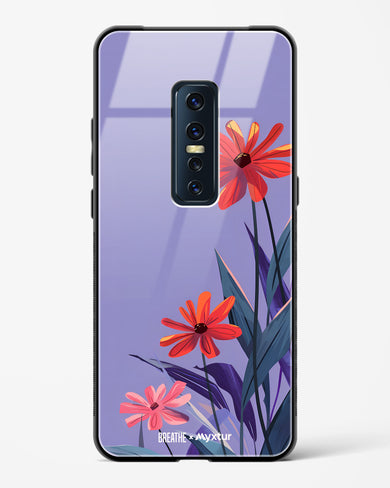 Lavender Bloom [BREATHE] Glass Case Phone Cover (Vivo)