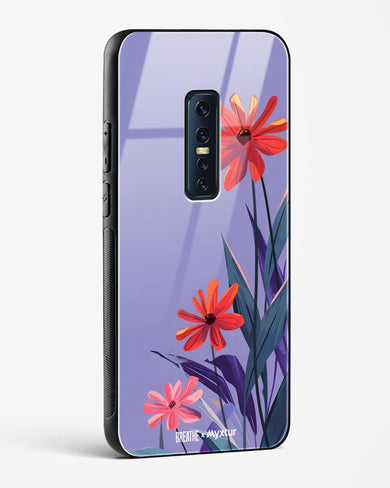 Lavender Bloom [BREATHE] Glass Case Phone Cover (Vivo)