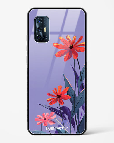 Lavender Bloom [BREATHE] Glass Case Phone Cover (Vivo)