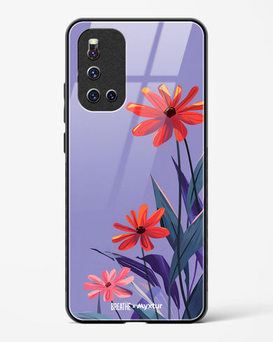 Lavender Bloom [BREATHE] Glass Case Phone Cover (Vivo)