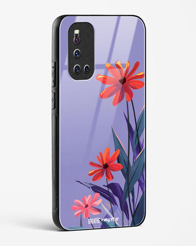 Lavender Bloom [BREATHE] Glass Case Phone Cover (Vivo)