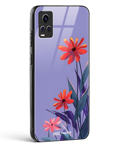 Lavender Bloom [BREATHE] Glass Case Phone Cover (Vivo)