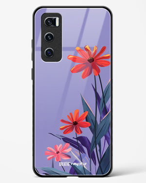 Lavender Bloom [BREATHE] Glass Case Phone Cover (Vivo)