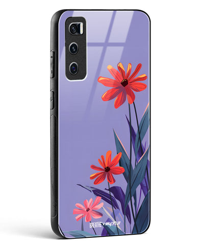 Lavender Bloom [BREATHE] Glass Case Phone Cover (Vivo)