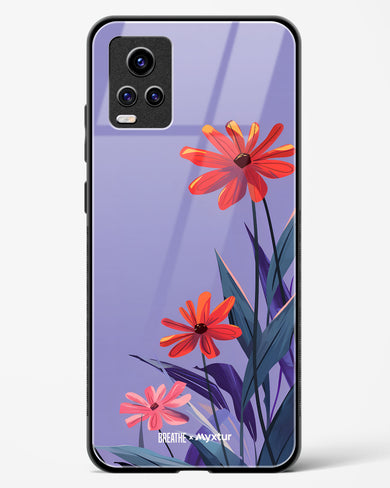 Lavender Bloom [BREATHE] Glass Case Phone Cover (Vivo)