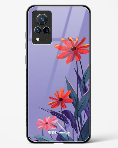 Lavender Bloom [BREATHE] Glass Case Phone Cover (Vivo)