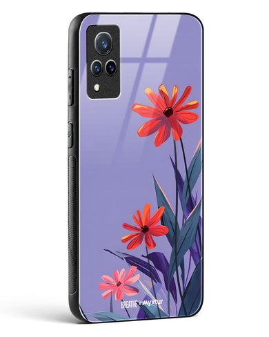 Lavender Bloom [BREATHE] Glass Case Phone Cover (Vivo)