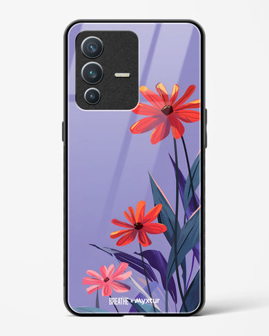 Lavender Bloom [BREATHE] Glass Case Phone Cover (Vivo)