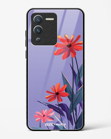 Lavender Bloom [BREATHE] Glass Case Phone Cover (Vivo)